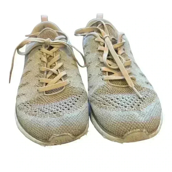 APL Athletic TechLoom Propulsion Labs Pro Womens Rose Gold Sneakers Size 8 - Picture 13 of 16